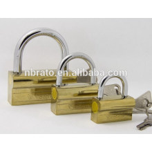 hammer style brass padlock